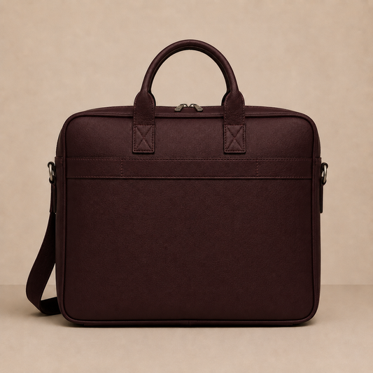 Windsor Office Case Burgandy Leather